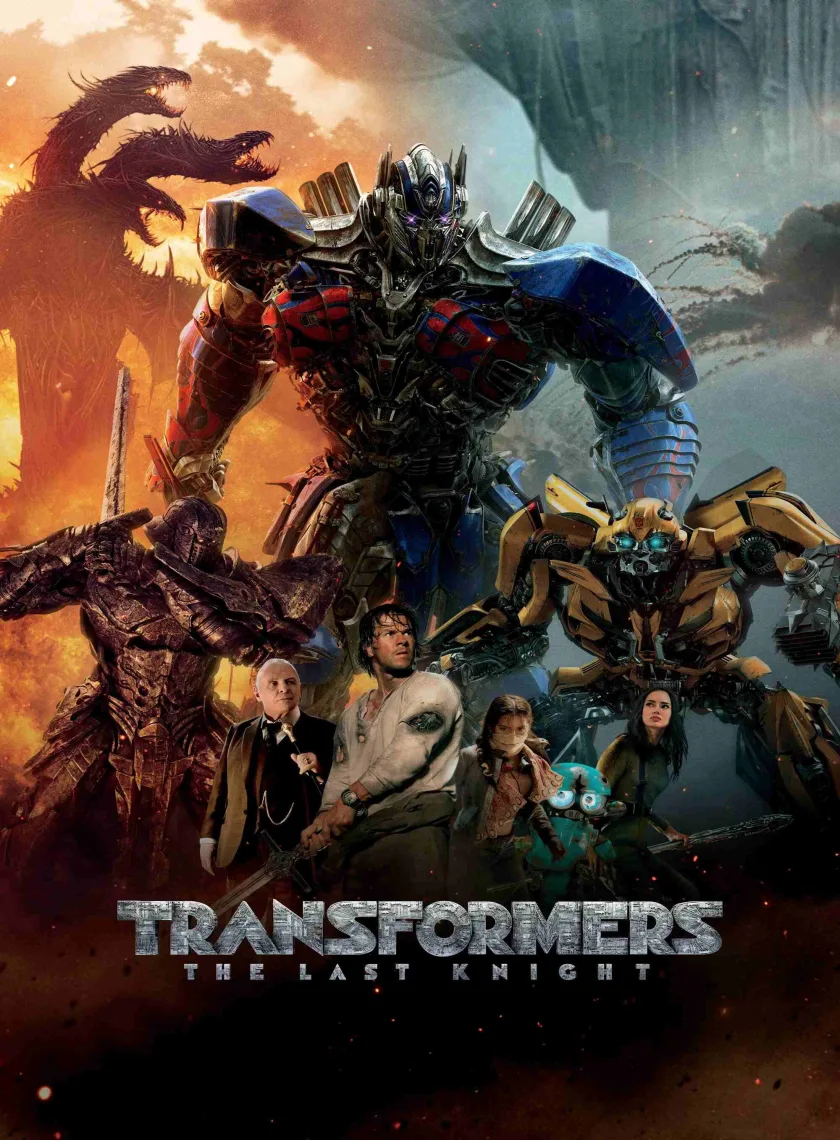 Transformers - The Last Knight (2017) (Hindi + English) Dual Audio Hollywood Movie BluRay HD ESub poster