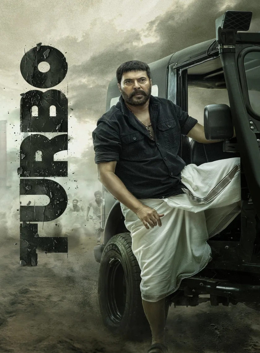 Turbo (2024) (Hindi + Malayalam) Dual Audio UnCut Movie HD ESub poster