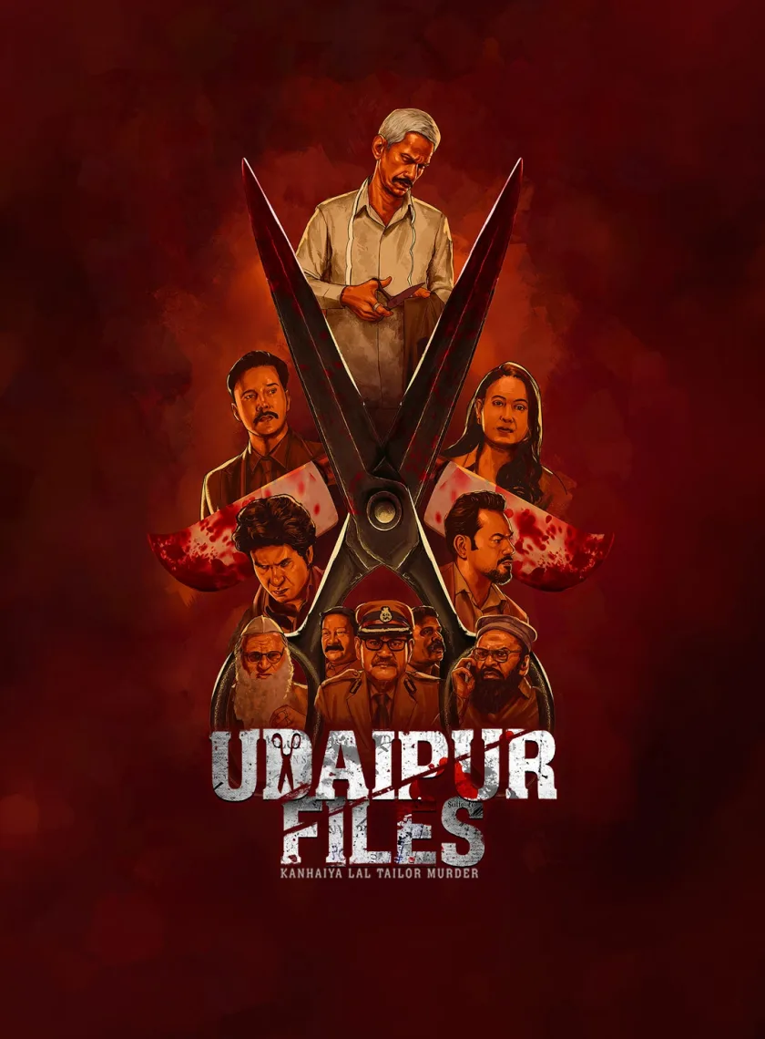 Udaipur Files Kanhaiya Lal Tailor Murder (2025) Bollywood Hindi Movie HD ESub poster