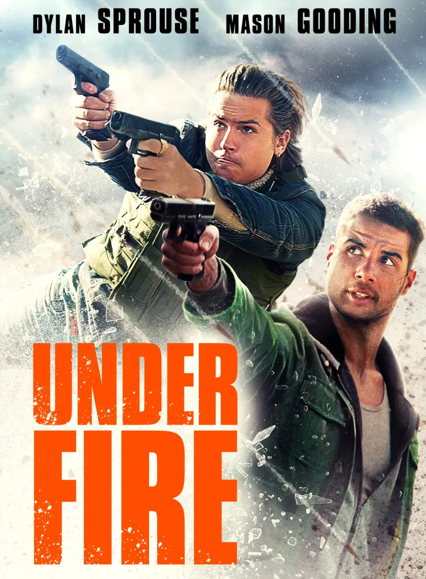 Under Fire (2025) (Hindi + English) Dual Audio Hollywood Movie BluRay HD ESub poster