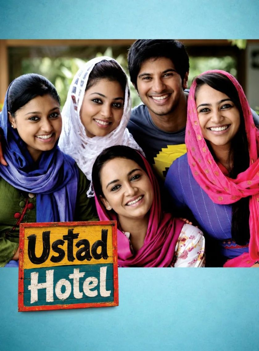 Ustad Hotel (2012) (Hindi + Malayalam) Dual Audio UnCut South Movie BluRay HD ESub poster