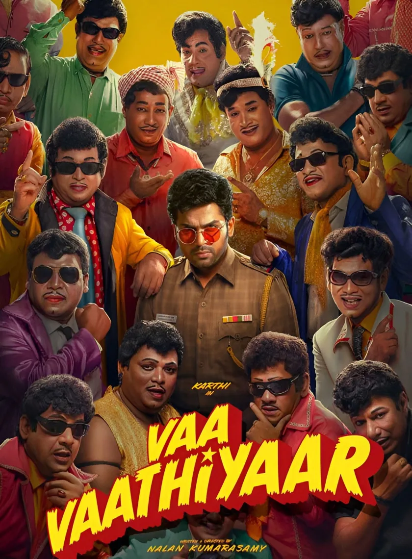 Vaa Vaathiyaar (2026) (Hindi + Tamil) Dual Audio UnCut South Movie HD ESub poster