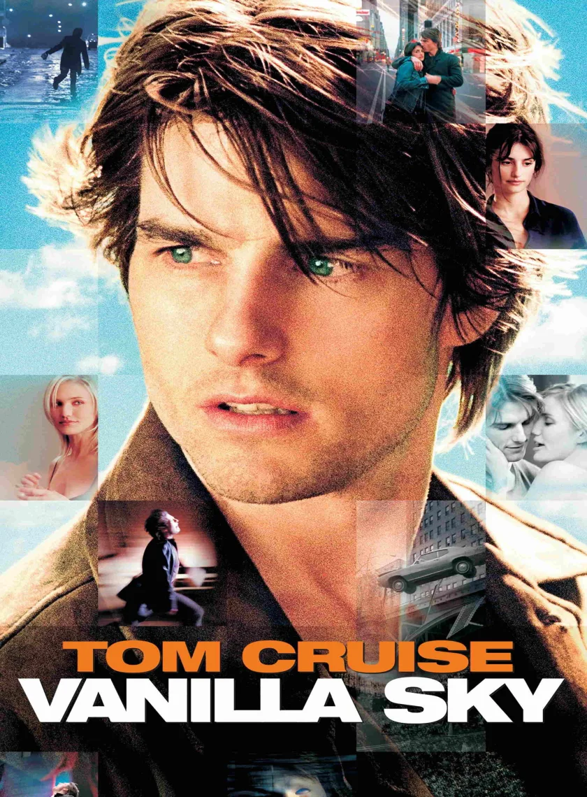 Vanilla Sky (2001) (Hindi + English) Dual Audio Hollywood Movie BluRay HD ESub poster