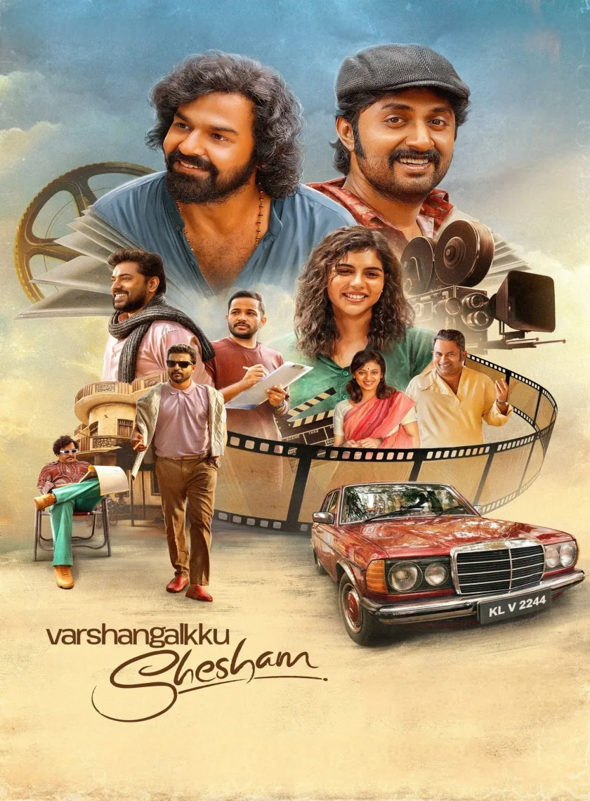 Varshangalkku Shesham (2024) {Hindi + Malayalam} Dual Audio UnCut Movie HD ESub poster