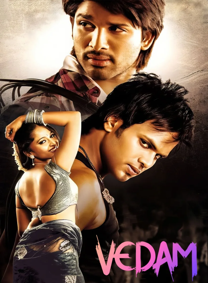 Vedam (2010) {Hindi + Telugu} Dual Audio UnCut Movie BluRay HD ESub poster