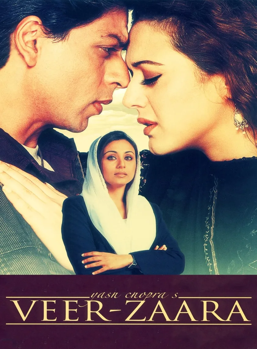 Veer Zaara (2004) Bollywood Hindi Movie BluRay HD ESub poster