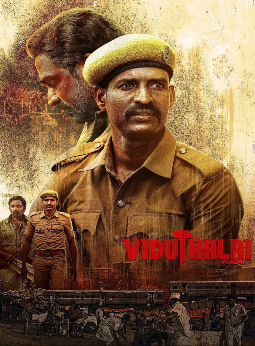 Viduthalai Part 1 (2023) (Hindi + Tamil) Dual Audio UnCut South Movie HD ESub poster
