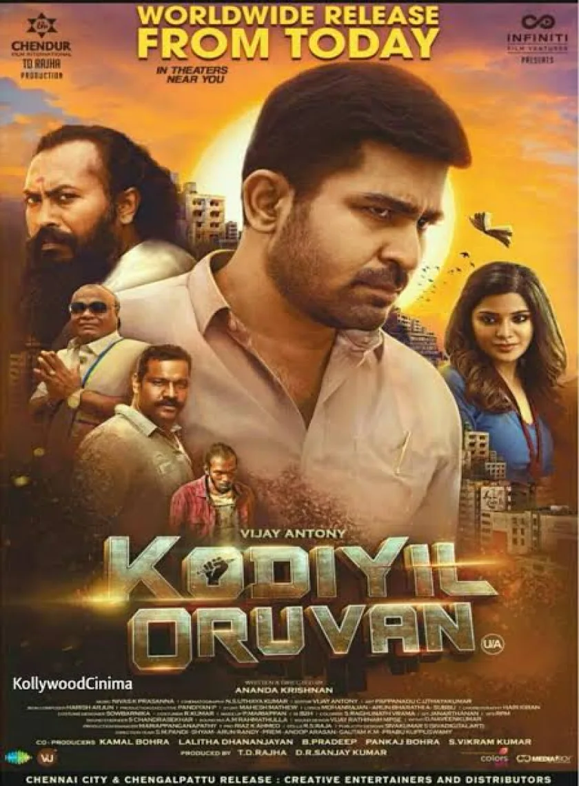 Vijay Raghavan (Kodiyil Oruvan) (2021) New South Hindi Dubbed Full Movie Uncut ESub HD poster