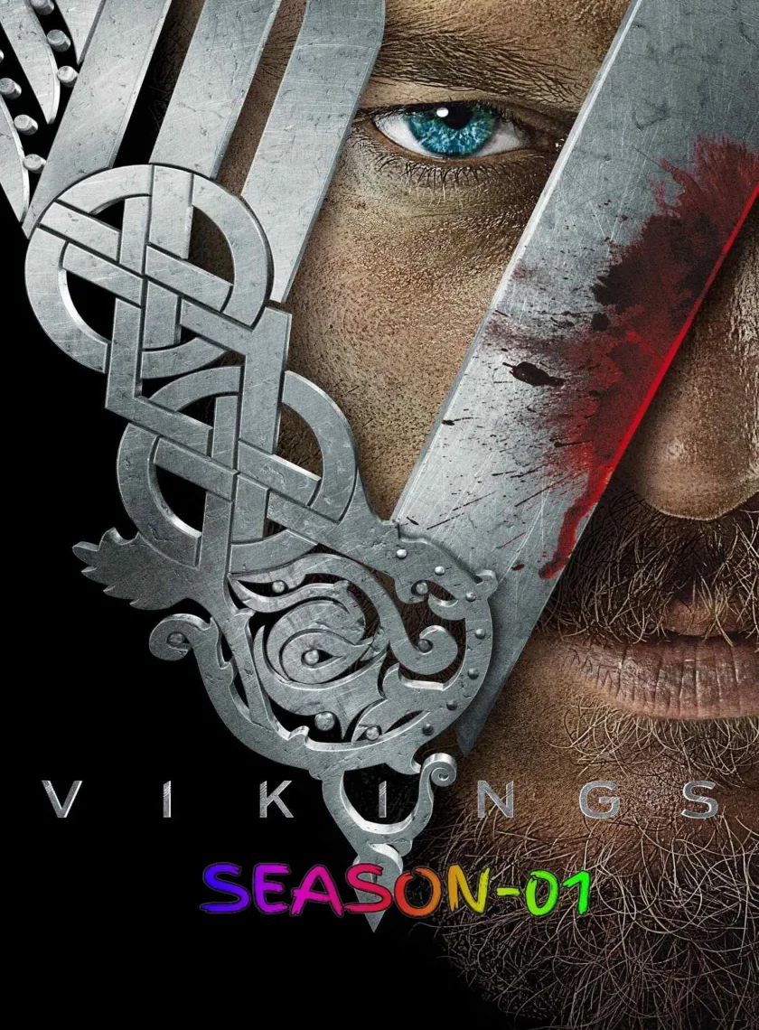 Vikings S01 (2013) (Hindi + English) Dual Audio Completed Web Series BluRay HEVC ESub poster