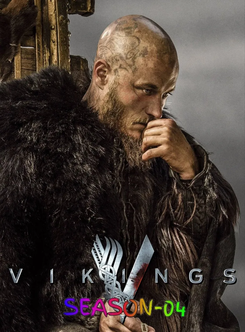 Vikings S04 (2016) (Hindi + English) Dual Audio Completed Web Series BluRay HEVC ESub poster