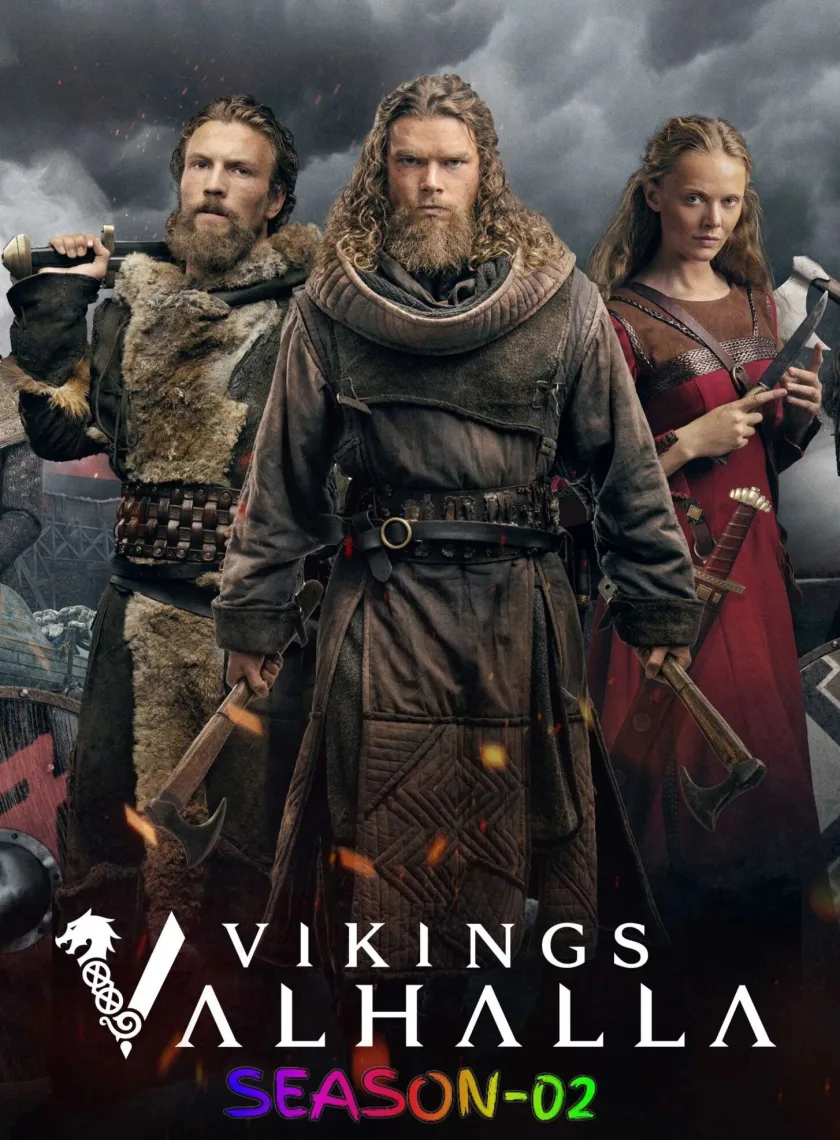 Vikings - Valhalla S02 (2023) (Hindi + English) Dual Audio Completed Web Series HEVC ESub poster