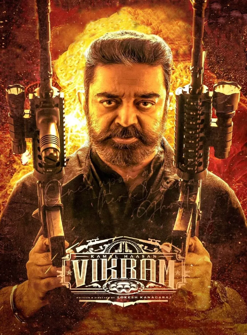 Vikram (2022) (Hindi + Tamil) Dual Audio UnCut South Movie BluRay HD ESub poster