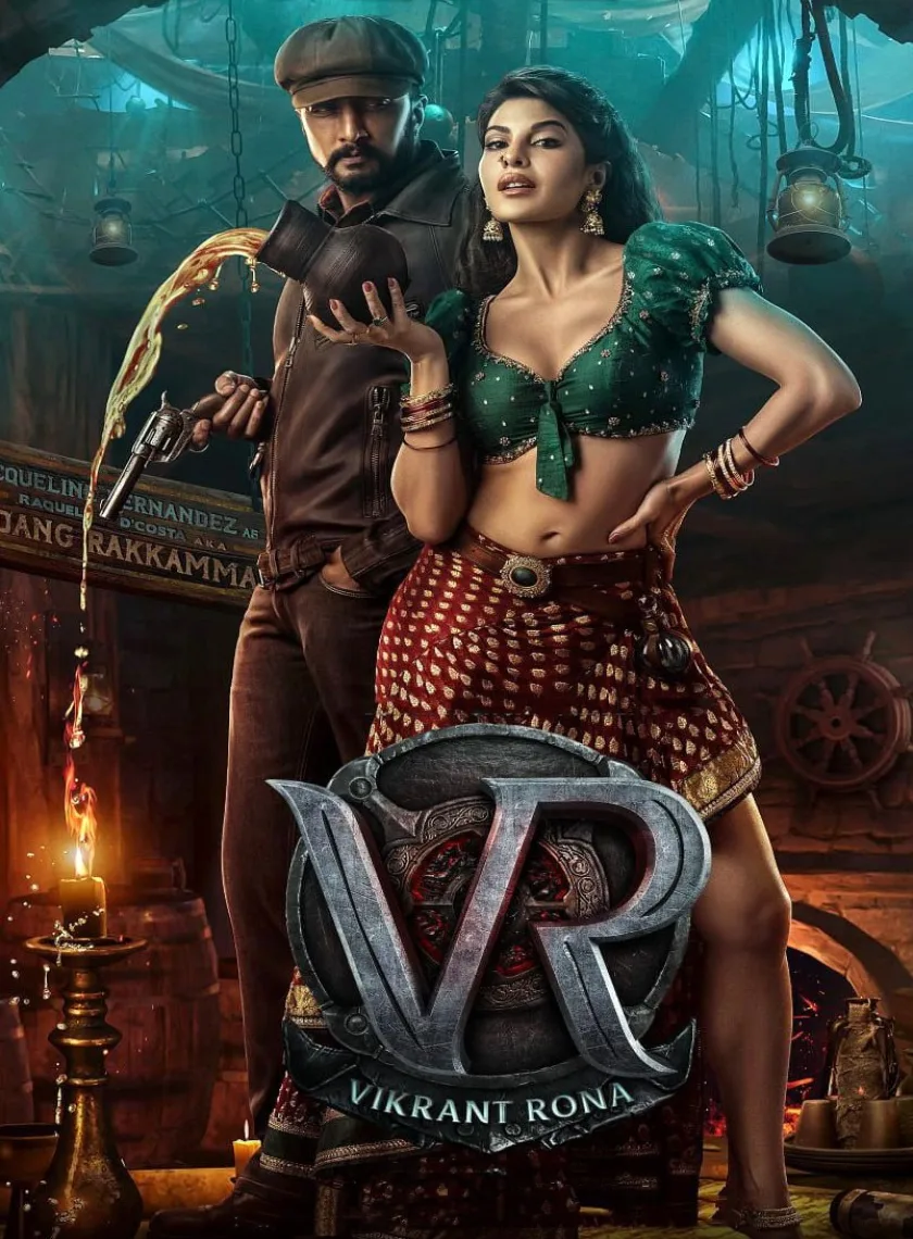 Vikrant Rona (2022) South Hindi UnCut Movie HD ESub poster