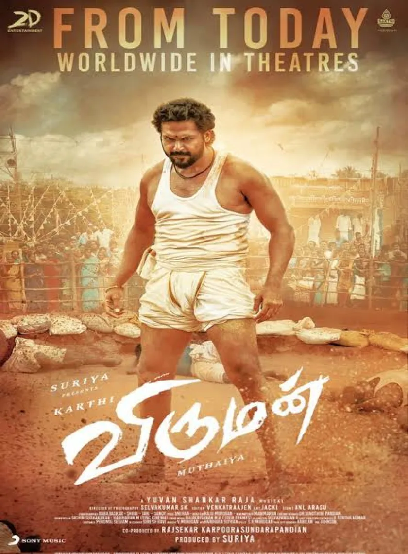 Viruman (2022) New South Hindi (HQ Dubbed) Full Movie HD poster