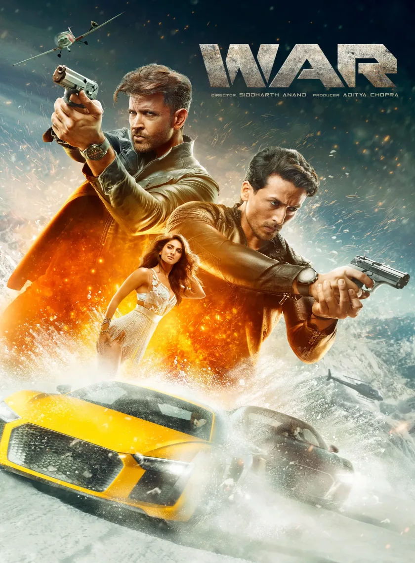 War (2019) Bollywood Hindi Movie HD BluRay ESub poster
