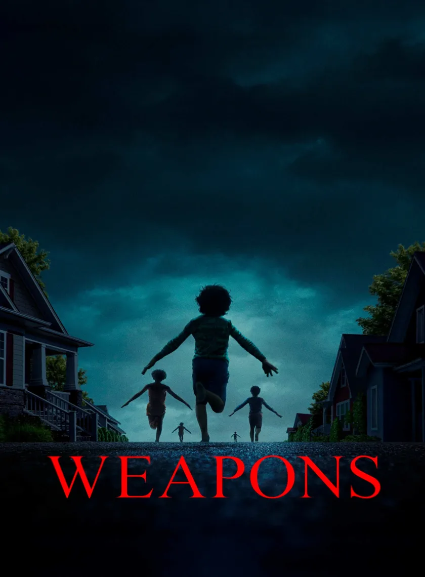 Weapons (2025) (Hindi HQ + English) Dual Audio Hollywood Movie HD ESub poster
