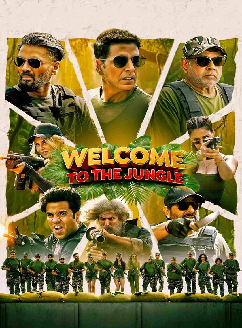 Welcome to the Jungle (2026) Bollywood Hindi Movie HD ESub poster