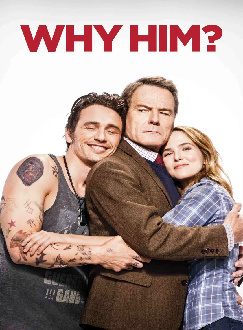 Why Him (2016) (Hindi + English) Dual Audio Hollywood Movie BluRay HD ESub poster