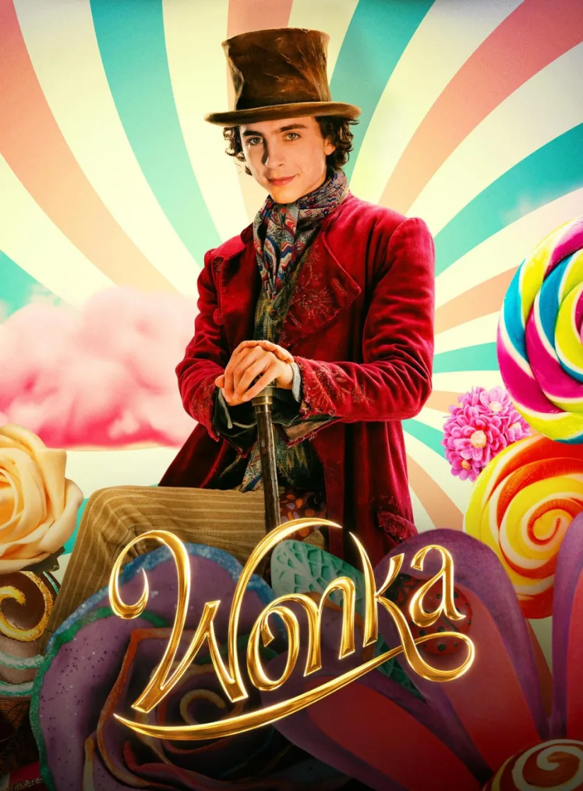 Wonka (2023) {Hindi + English} Dual Audio Movie HD BluRay ESub poster