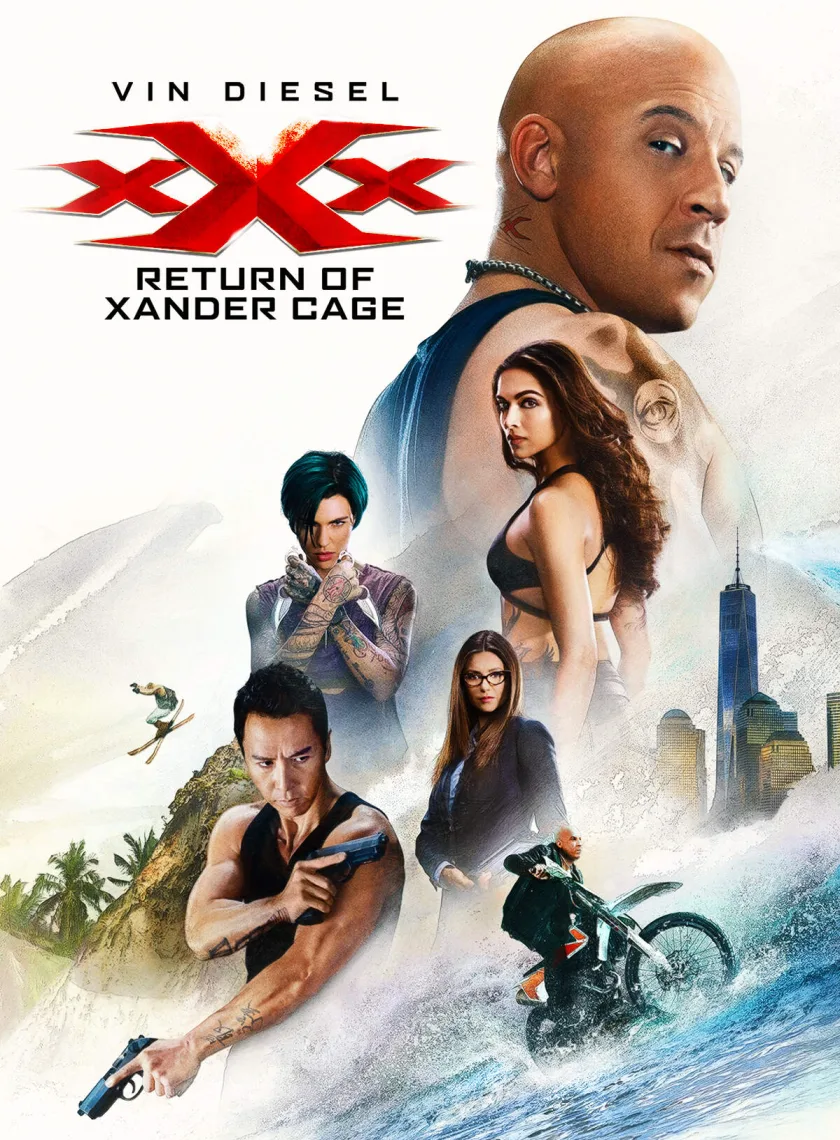 xXx Return Of Xander Cage (2017) (Hindi + English) Dual Audio Hollywood Movie BluRay HD ESub poster