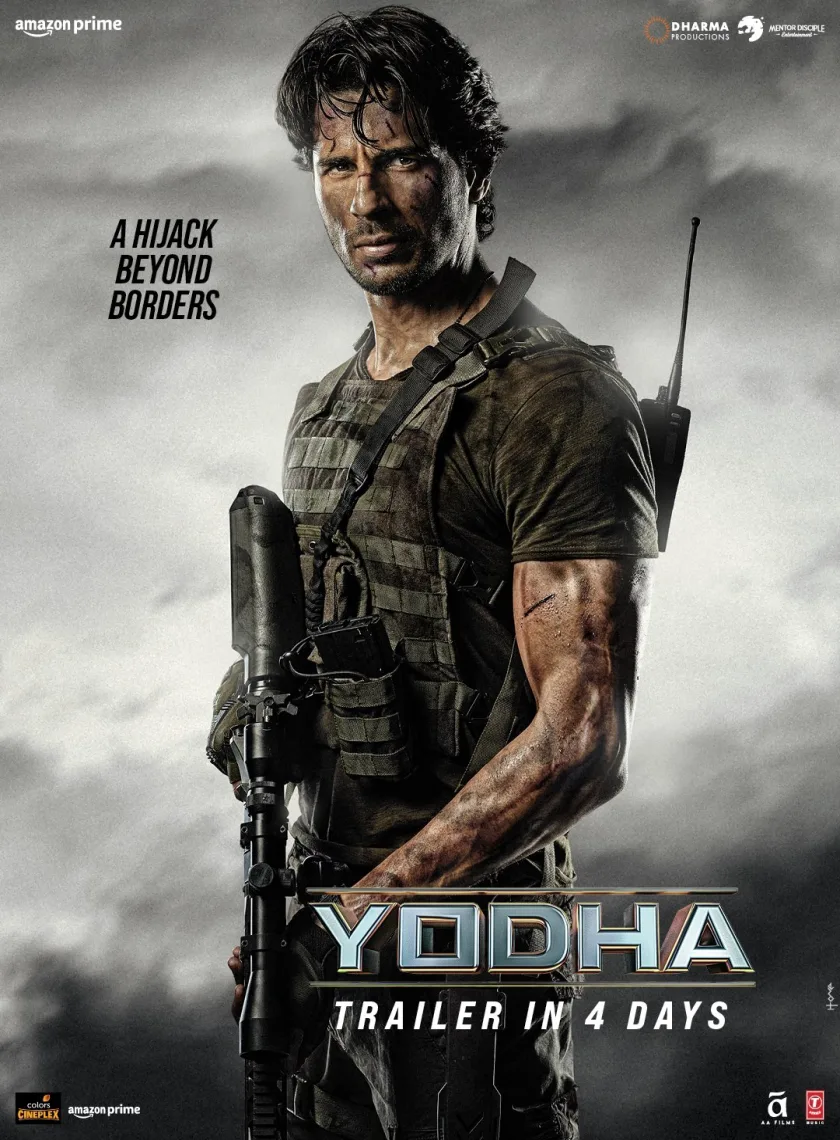Yodha (2024) Bollywood Hindi Movie HD ESub poster