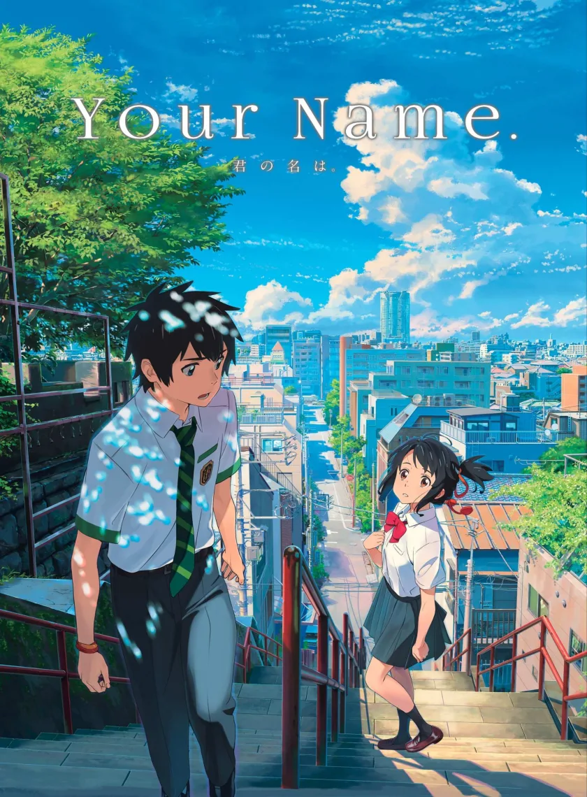 Your Name. (2016) (Hindi + English) Dual Audio Japanese Animated Movie BluRay HD ESub poster