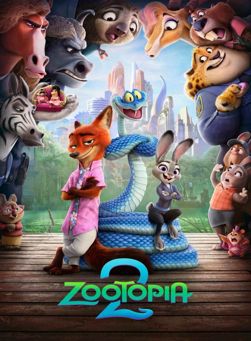 Zootopia 2 (2025) (Hindi + English) Dual Audio Animated Movie BluRay HD ESub poster