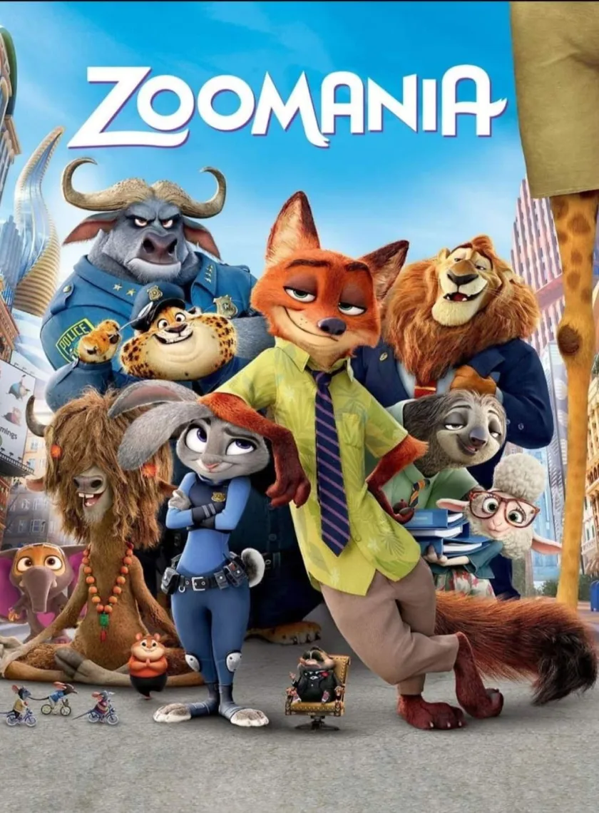 Zootopia (2016) (Hindi + English) Dual Audio Animated Movie BluRay HD ESub poster