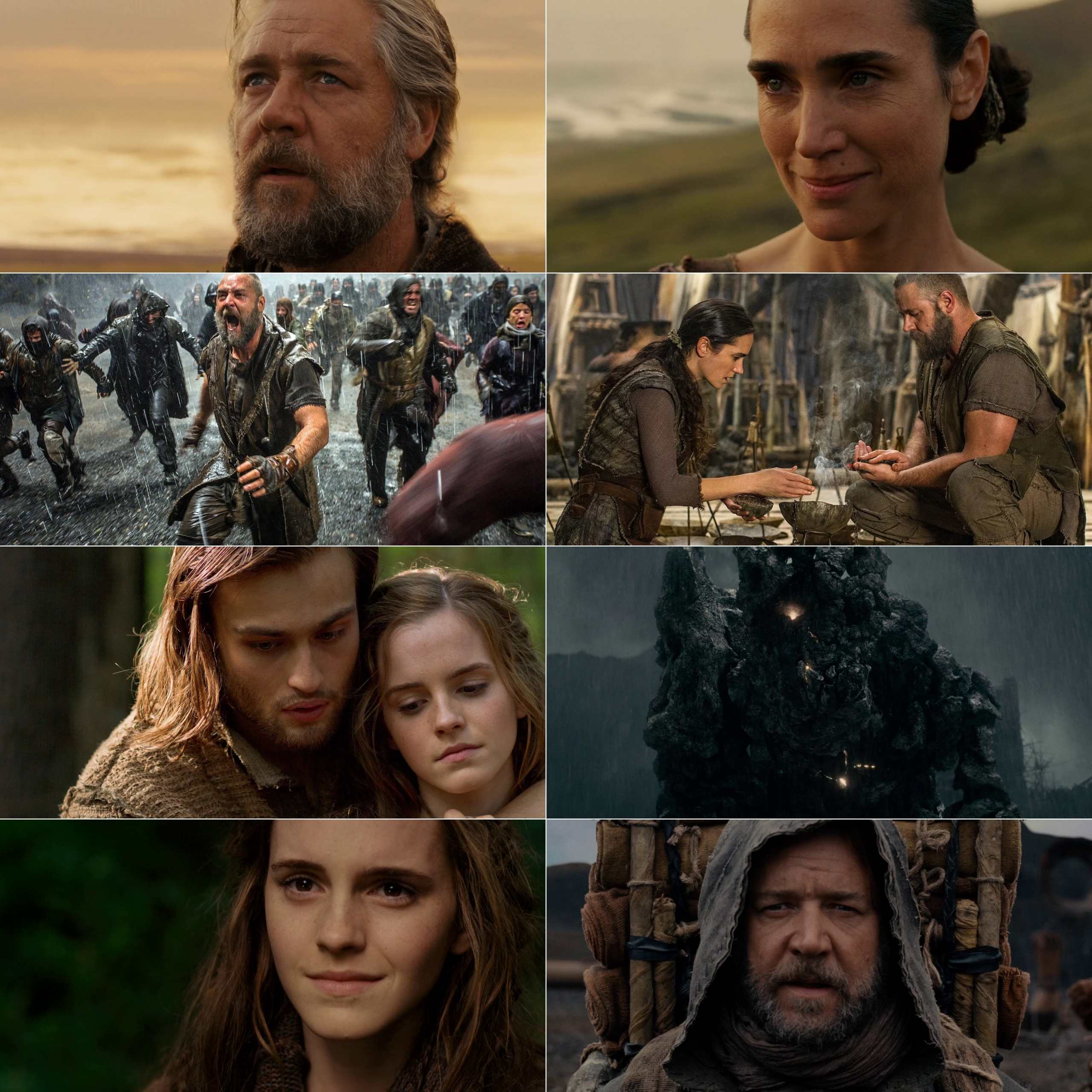 Noah (2014) (Hindi + English) Dual Audio Hollywood Movie BluRay HD ESub screenshot