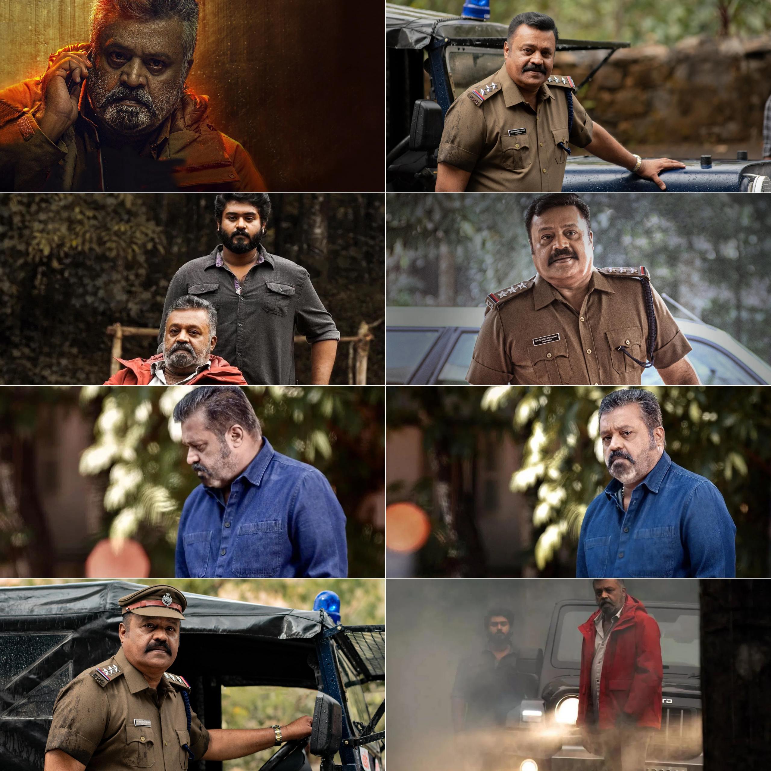 Paappan (2022) (Hindi + Malayalam) Dual Audio UnCut South Movie HD ESub screenshot